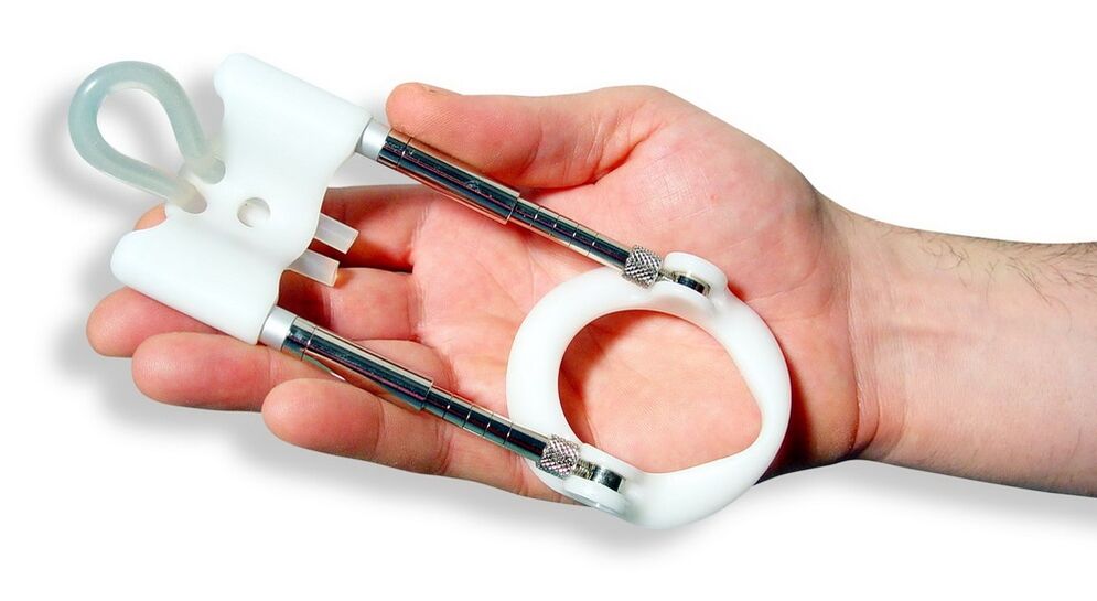 predlžovač na zväčšenie veľkosti člena