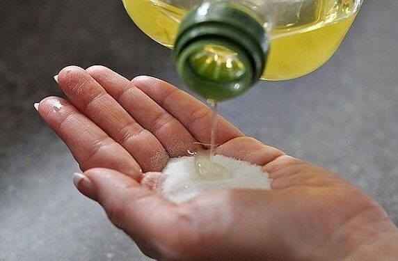 sóda bikarbóna s olivovým olejom na rast penisu