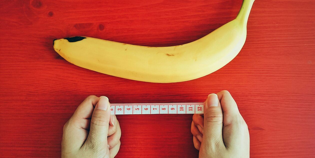 Banán a centimeter